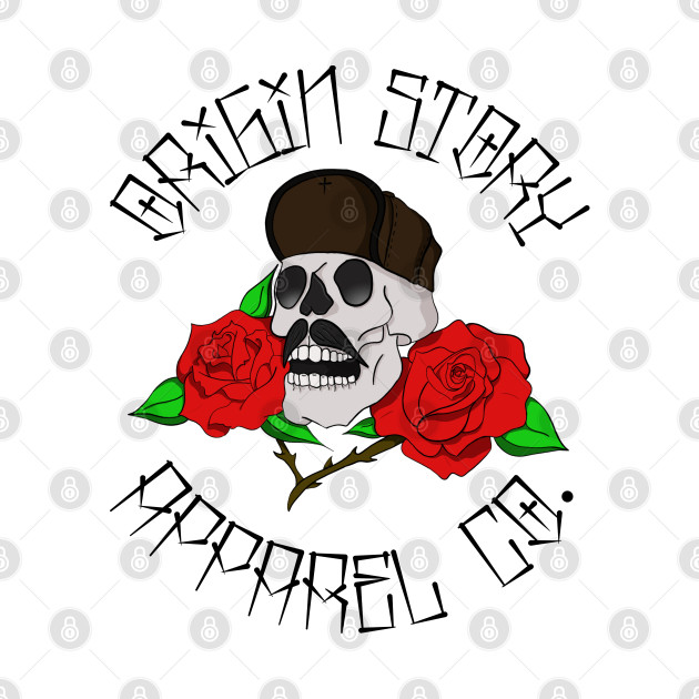 Origin Story Skull and Roses by OriginStory