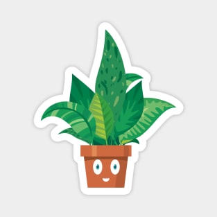 Happy Plant Magnet