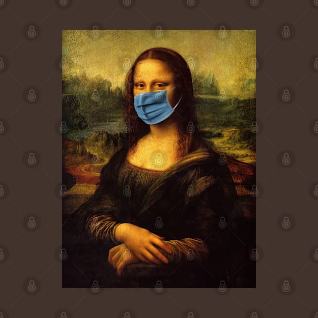 Mona Lisa with a Mask by RandomGoodness