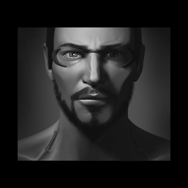 Adam Jensen Deus Ex by neon_ndust