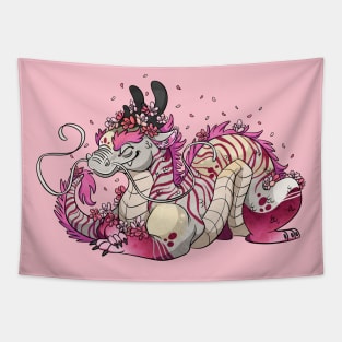 Sakura Dragon Tapestry