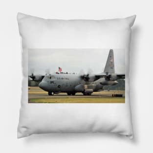 C-130H with American Flag Pillow