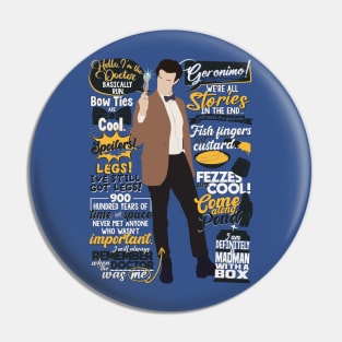 11th Doctor Quotes Pin