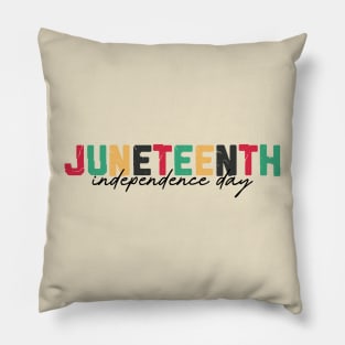 Juneteenth Independence Day 1865 Pillow