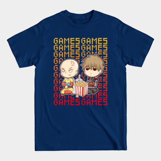 Disover Games Games Strongest Hero - One Punch Man - T-Shirt