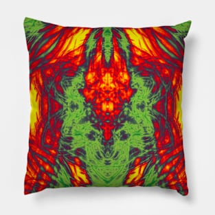 Fire in the forest Pillow