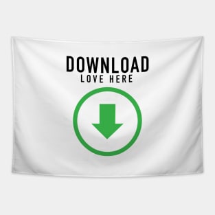 Download Love Here Tapestry