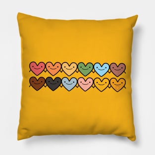 Happy Hearts Pillow