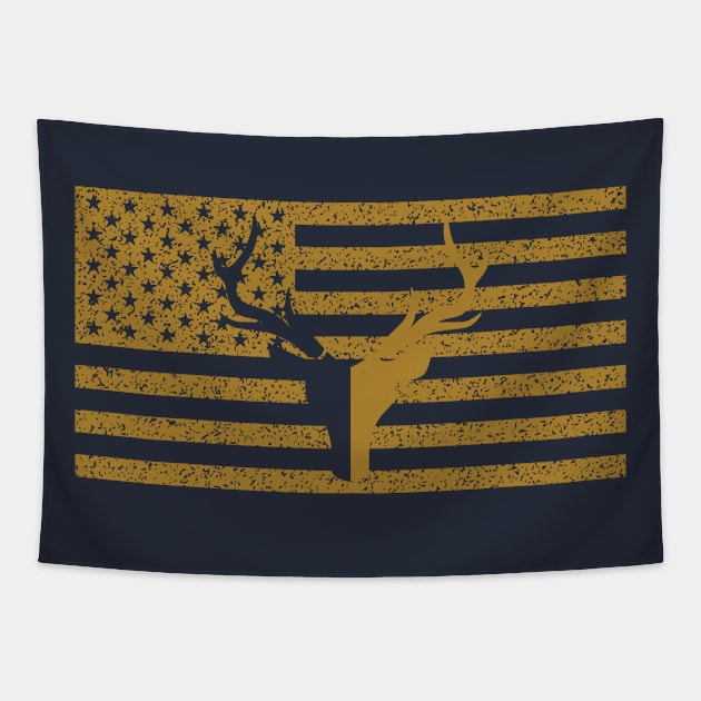 American Deer Tapestry by Sloat