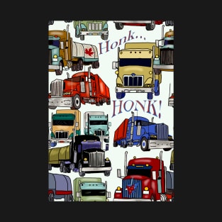 Big Rig Trucks Honk Honk T-Shirt