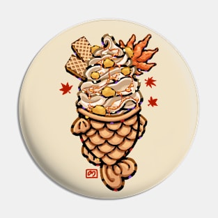 Taiyaki Ice Cream (Autumn) Pin