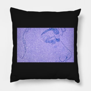 Glitter Moonwalker No. 7 Pillow