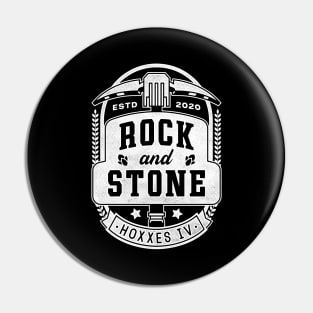 Rock And Stone Crest Pin