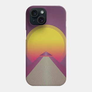 Vapor masonic pyramid Phone Case