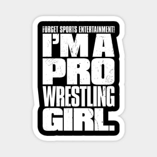 Pro Wrestling Girl Magnet