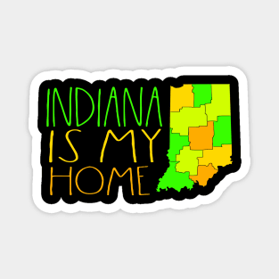 USA state: Indiana Magnet