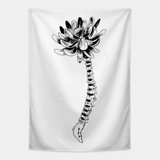 Lotus Spine Tapestry