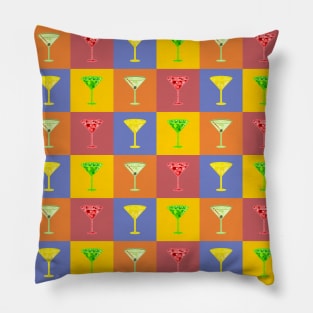 Martinis Pattern | Pop Art Pillow