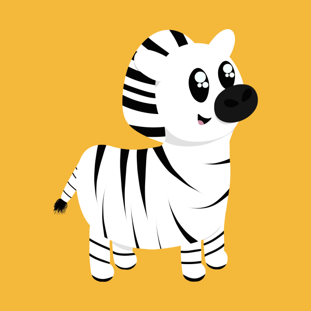 Cute Zebra by PandLCreations