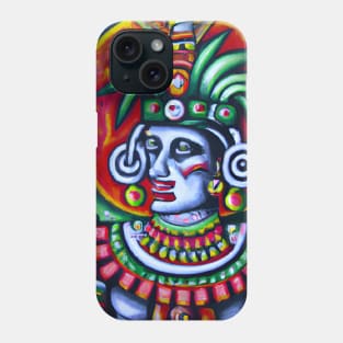 Aztec Warrior Painting Phone Case