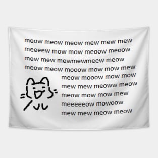 meowmeow meow meow mewoemweow Tapestry