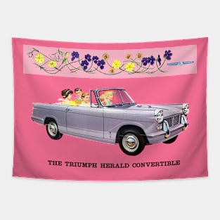 TRIUMPH HERALD - advert Tapestry