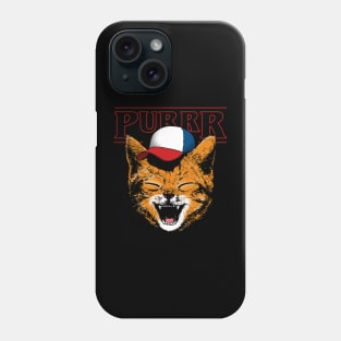 Cute 80's Cat Funny Quote Meme Gift For Kitty Cat Lovers Phone Case