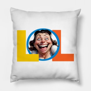 LOL - Laugh Out Loud Pillow