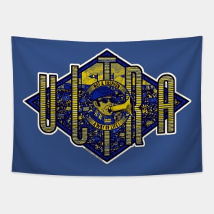 VECCHIO ULTRAS by Wanking Class heroes! (blue and yellow) edition) Tapestry