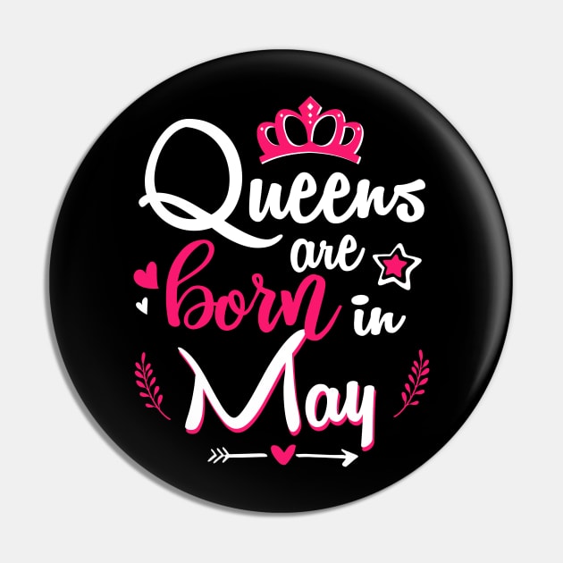 Women Queens Are Born In May Pin by Manonee