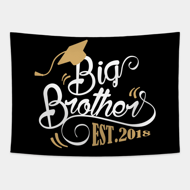 Big Brother Est 2018 Tapestry by Johnathan Allen Wilson