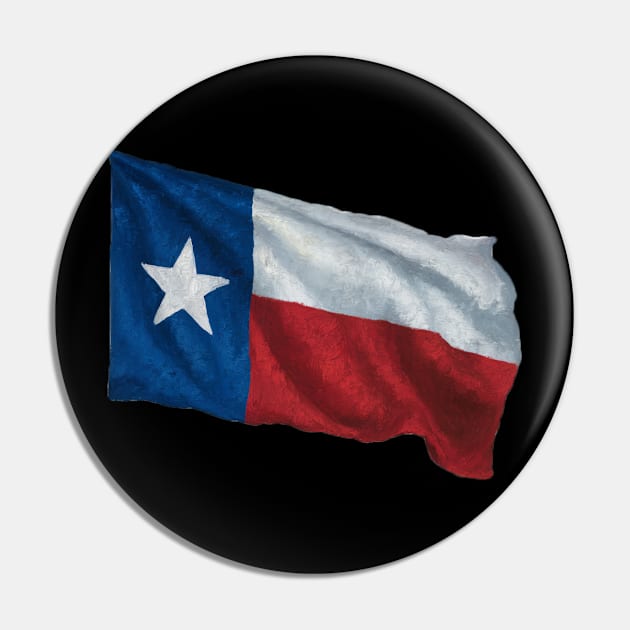 Texas Flag Pin by Moulezitouna