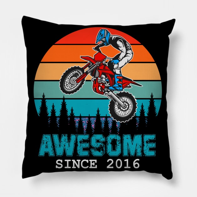 Awesome Since 2016 Pillow by hadlamcom