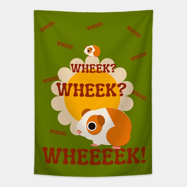 Wheek Wheek Wheek Wheek Tapestry by HighwayForSouls