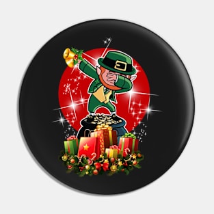 Dabbing Chirtmas Funny T-Shirt Pin