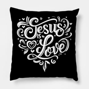 Jesus is Love Pillow