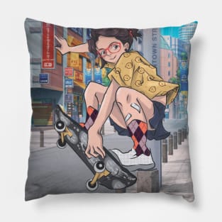 Skater Girl Pillow