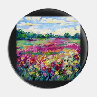 Wildflowers in Bloom Pin