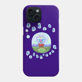 Social Distancing Nature Bubble Phone Case