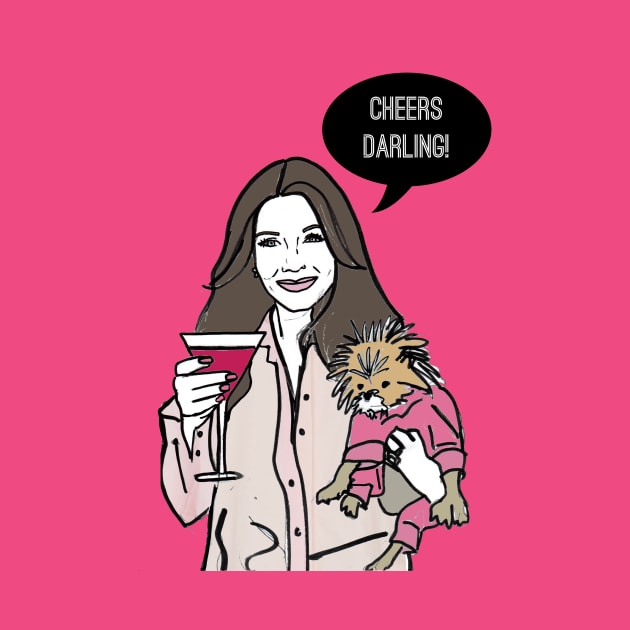 Cheers Darling by Katsillustration