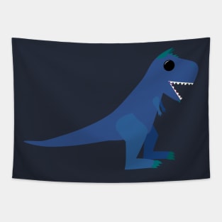 Happy Carnotaurus Tapestry