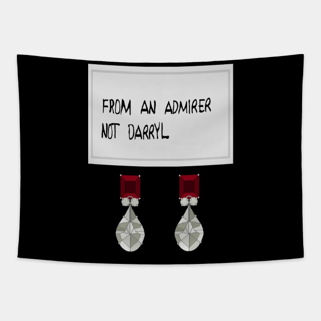 coming to america (lisas earrings) Tapestry by Moonsong