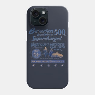 Vintage Motorcycle land Speed record Holder Phone Case