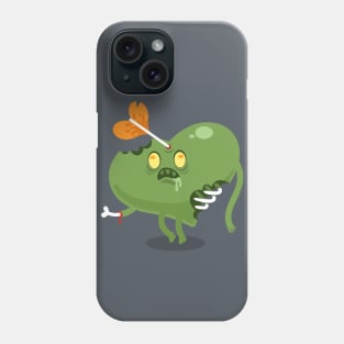 Valentines Zombie Heart Phone Case