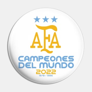 Argentina - World Champions 2022 Pin