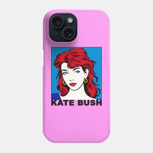 Kate Bush Comic Style Phone Case