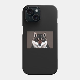 Timber Wolf Portrait Phone Case