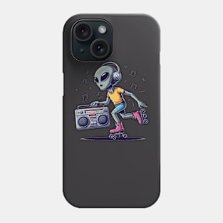 Alien Skates Phone Case