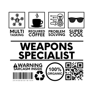 Weapons Specialist T-Shirt