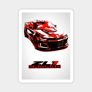 Chevy Camaro (pop art) Magnet